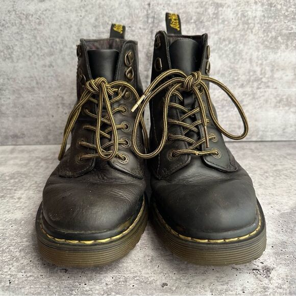 DR. Martens Luana Floral Interior Lace up Combat Boots Size 6 - Picture 2 of 8
